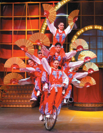 Golden Dragon Acrobats will perform in a special Mother's Day matinee performance on Sunday, May 8, 2011, to close this year's Fowler Center Series.