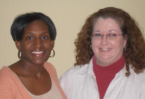 Co-director LaToshia Woods, left, and Dr. Dixie Keyes, right, will lead the Arkansas Delta Writing Project site at Arkansas State University.