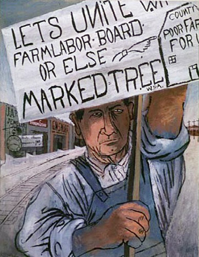 Ben Shahn's  poster, "Lest We Forget," is used courtesy of the National Archives and Records Administration.