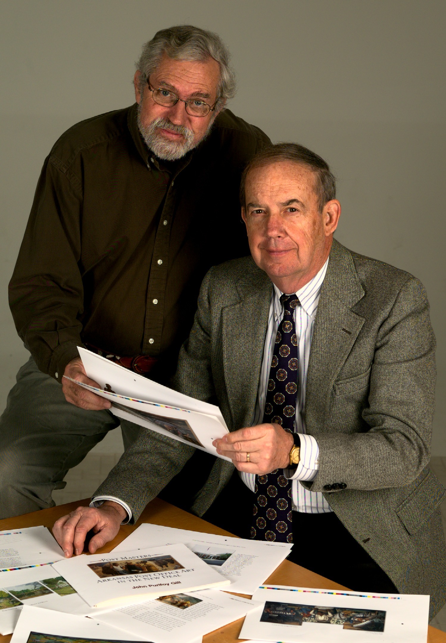 Willie Allen (left) and John P. Gill