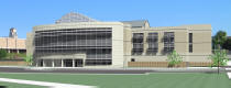 Architectural rendering, Biosciences/Biotechnology Building