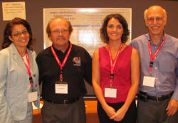 Pictured from left to right are Cindy Crusto, David Saarnio, Christy Brinkley, and Stephen Fielding.