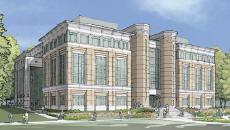 Rendering of proposed Liberal Arts Building