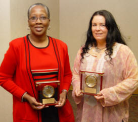 Dr. Veda McClain and Dr. Robyn Hannigan